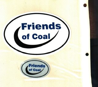 Nice Friends of Coal Coal Mining Stickers