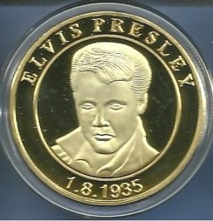 elvis presley coin collection