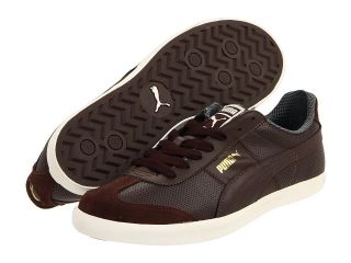 PUMA Mens ROMA LP Leather Classic Shoes Sneakers [Chocolate Brown 