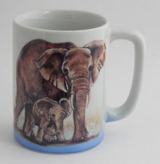 OTAGIRI Elephant Coffee Cup Mug Made In Japan Design by Jacquie Vaux