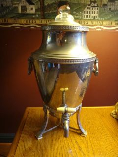silver coffee urn