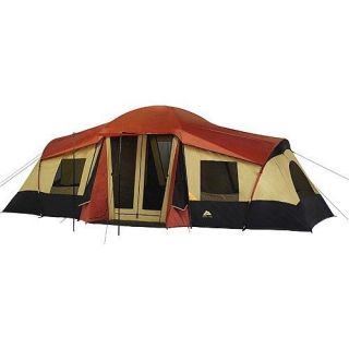  20x11 Dome 3 Room Sleep 10 Person Camping Tent w/ Weather Armor