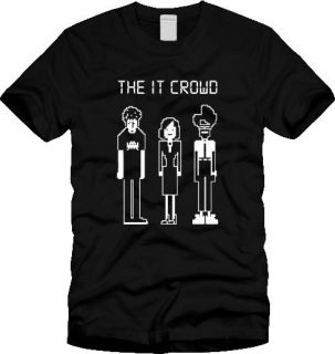 THE IT CROWD T SHIRT british comedy channel 4 moss Ayoade geek nerd S 
