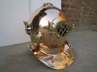 Collectible 18 Mark V Divers Helmet Made of brass & copper