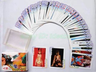 Collectible Poker Playing cards   54 Body Tattoo Body Painting 