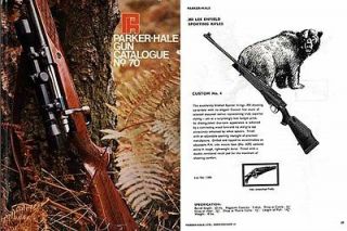Parker Hale 1970 Gun Catalogue No. 70