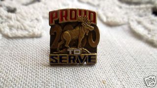 Great ELKS Fraternal Lodge Proud to Serve 2000 Lapel Pin Hat Tack