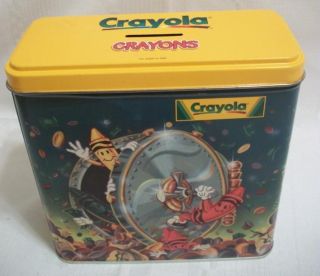 Neat Crayola Crayon Collectible Tin Bank