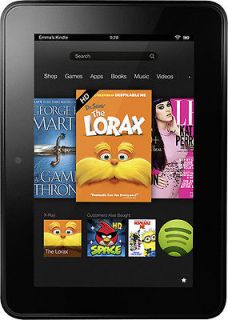    KINDLE FIRE HD FULL COLOR 7 TABLET 16GB TOUCH EREADER WIFI