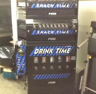16 Soda/snack Combo Vending Machines