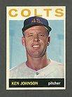 1964 Topps # 158 Ken Johnson   Houston Colt 45s   NM