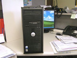 Dell Optiplex 745 Desktop Computer, P4; Dual Core; 1.860Ghz w/kbrd and 