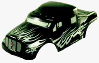 Redcat Racing 88035 0.1 Semi Truck Body Black And Silver   Redcat RC 