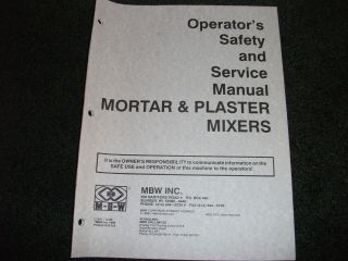 used mortar mixers in Mixers   Concrete & Mortar