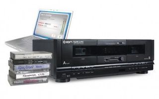 ION TAPE 2 PC iTR01 Cassette Conversion System USB Cassette Recorder
