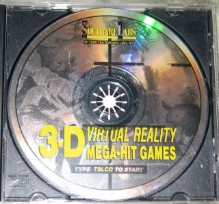 Windows 95 3 D Virtual Reality Mega Hit Games