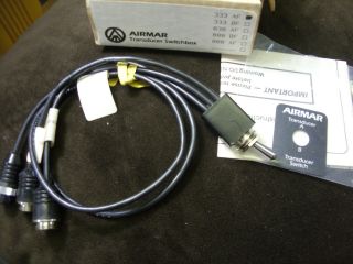 NEW   Airmar Transducer Switchbox   333AF   For 3 pin Transducers