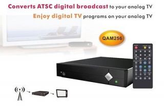 NEW HDTV Digital TV to Analog TV Converter Box Broadcast ATSC series