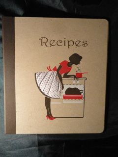 blank recipe book in Cookbooks