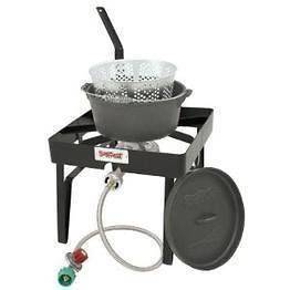   Classic SQ59 Outdoor Patio Stove Fish Cooker Propane Cast Iron Fry Pot