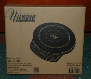 NUWAVE PIC PRECISION INDUCTION COOKWARE COOKTOP New in box