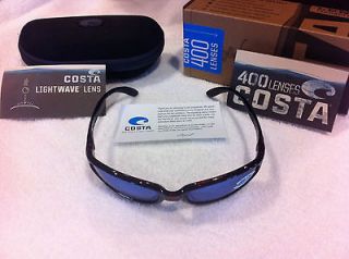 NEW Costa Del Mar Sunglasses Brine Tortoise Blue Mirror Glass 400G BR 