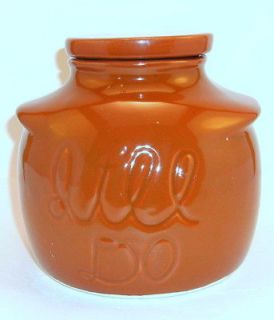 Vintage House of Webster – It’ll Do   Lidded Crock, Cookie Jar