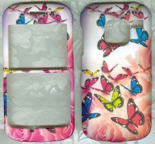 rose butterfly Straight Talk Nokia E5 3g Smart Phone phone cover case