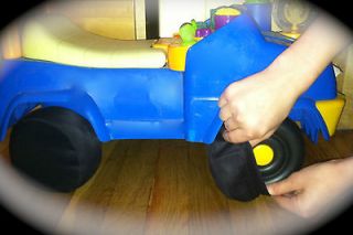 Protect your floors from ur Tots toys Wheel Covers 4 ride on & push 