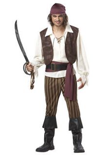 Rogue Pirate Adult Costume sizeLarge