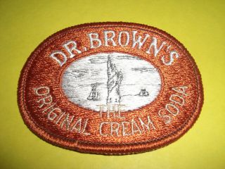 Vintage Dr. Browns The Original Cream Soda Patch
