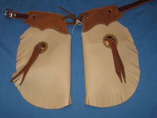 Leather Baby Infant Kid Rodeo Chinks Chaps Ranch Hair On Rodeo 10163