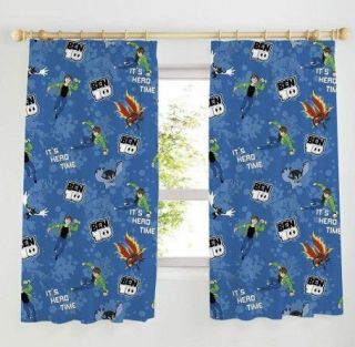   10 Universe Ready Made Curtains 66 x 54  Kids Bedroom Set  Boy