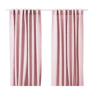 Ikea AINA PAIR OF CURTAINS. Pink
