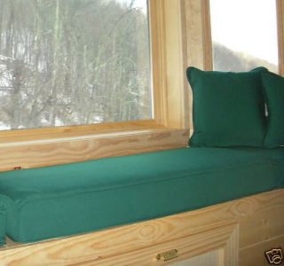 SPECTRUM Custom Sunbrella Window Seat Cushion (81 to 90 in width)