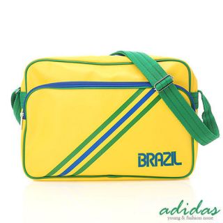 Adidas WORLD CUP Messenger Shoulder Bag Brazil Yellow
