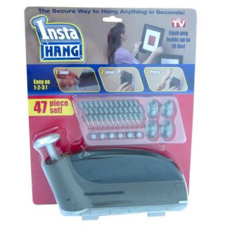   Picture Hanging Tool 47pc set As Seen On TV 10lb Insta Hang Wall Hook
