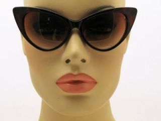 New 50s Tortoise Vintage Hot Cateye Sunglasses Nikita