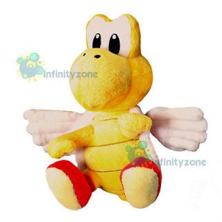 NEW Super Mario Bros 6 Red Koopa Troopa Paratroopa Soft Plush Figure 