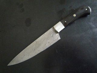DK~~ Very Beautiful Damascus steel Chef Knife ( HORN HANDLE )