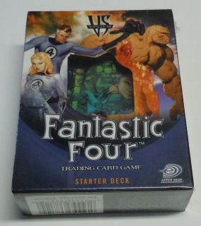   . System Fantastic Four 2 Player Starter Deck NEW Trading Card Game 4