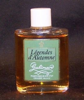Galimard Parfumeur en Grasse France Parfum Legendes dAutomne 1oz 99.9 
