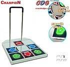 Champion Arcade Metal DDR Dance Pad Mat with Handle Bar for 