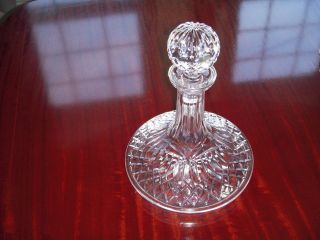 SUPERB WATERFORD CRYSTAL SHIPS DECANTER MINT