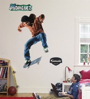 PAUL RODRIGUEZ Fathead Extreme Sports Skateboard HUGE