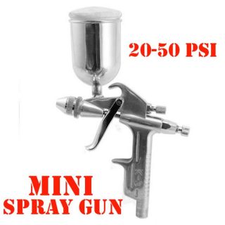 New GRAVITY Feed Mini AIR SPRAY GUN Touch Up Gun Auto Boat Spray Tool 