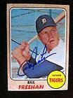 1968 Topps Detroit Tigers Bill Freehan Signed Autographed #470