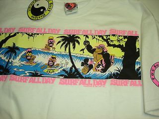80s T&C Surf Designs T shirt Mens medium White