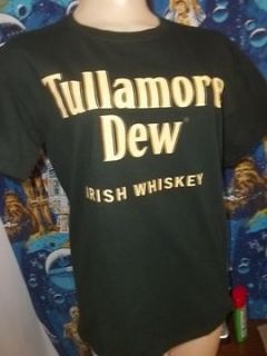 TULLAMORE DEW IRISH WHISKEY vintage t shirt (S)