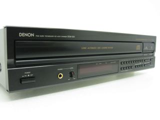 Denon DCM 520 Compact Disc Multi Player Changer 5 CD
